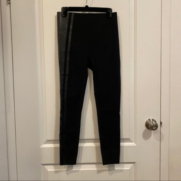 Spanx Glossy Side Stripe Leggings - Picture 6 of 7
